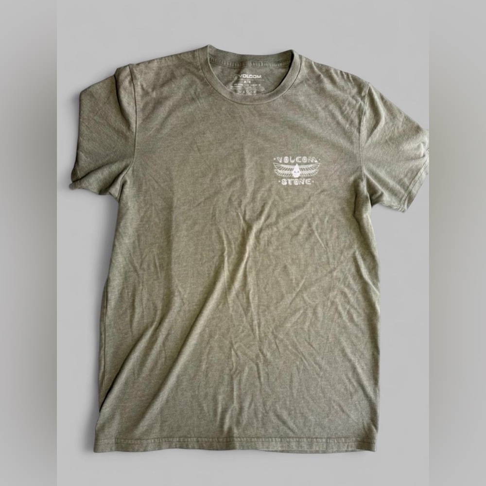 Volcom Men's Sage Green Tee